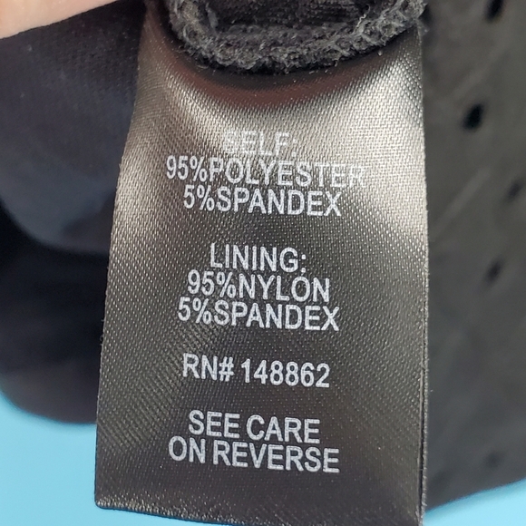 TORRID black sleeveless blouse with eyelets 2XL - Picture 11 of 13